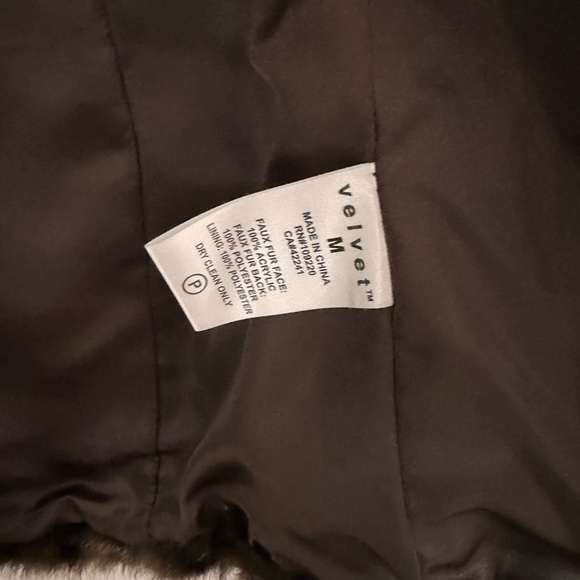 VELVET FAUX LEOPARD JACKET - Picture 6 of 6